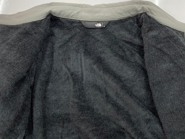 ザノースフェイス THE NORTH FACE October MID SHIRT オクトーバーミッドシャツ アウトドア スナップボタン フリースライニング NR62502 長袖シャツ ロゴ グレー Sサイズ 104MT-2178