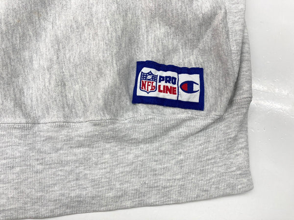 チャンピオン Champion 90's REVERSE WEAVE リバースウィーブ  ヴィンテージ 3段 NFL Oakland Raiders レイダース XXL 灰色 - スウェット プリント グレー 104MT-615