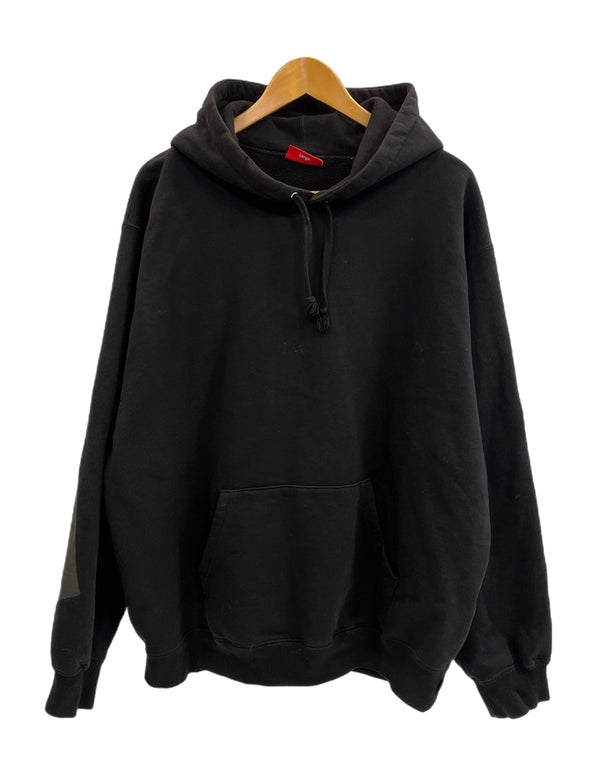 シュプリーム SUPREME big logo hooded sweatshirt ビッグロゴ バックプリントパーカー フーディ パーカ ブラック Lサイズ 101MT-5212