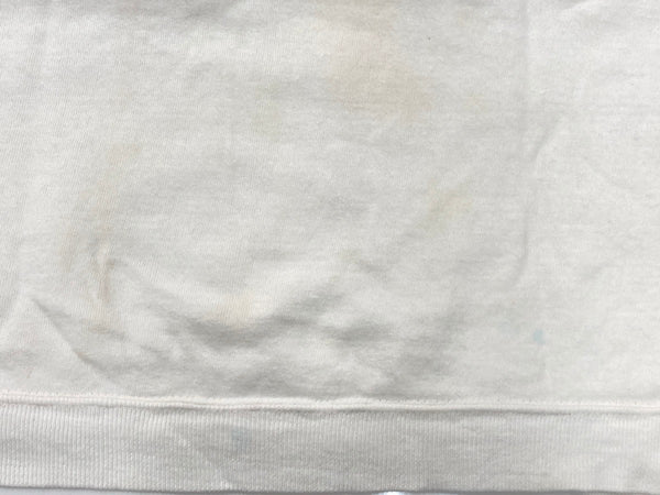 ヴィンテージ vintage 80s 80年代 ラグランスリーブ ヴィンスウェ バックプリント 白 スウェット プリント ホワイト XLサイズ 104MT-1724