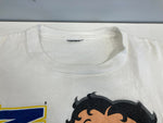 ヴィンテージ vintage 90's 90s Beetty Boop MICHIGAN カレッジ NFL ベティースミス  - Tシャツ ホワイト フリーサイズ 101MT-3732