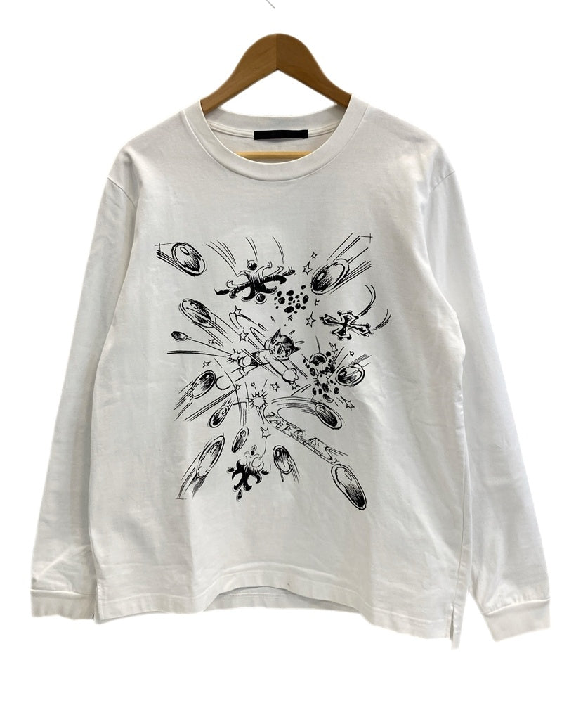 タトラス TATRAS 鉄腕アトム 長袖カットソー 白 MTAB23A8264