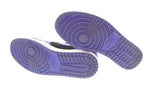 ナイキ NIKE  Air Jordan 1 Mid Black Dark Concord エアジョーダン1 ミッド "ブラックダークコンコルドスニーカー 554724-051 メンズ靴 スニーカー ブラック 29cm 103S-879