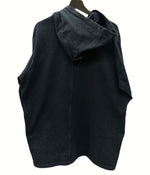 リックオウエンス Rick Owens 20AW Popover Hoody Dark Dust プルオーバー フーディー パーカー スウェット ロング 薄手 黒 RU20F3285-BA パーカ 無地 ブラック XLサイズ 104MT-1007