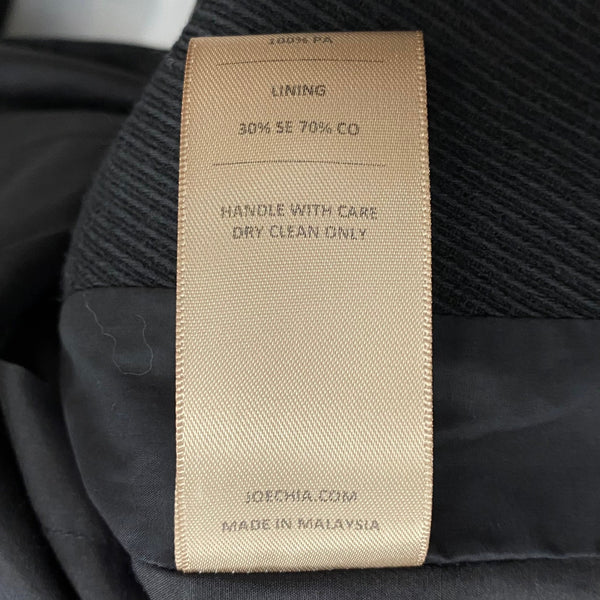 ジョーチア JOE CHIA 隠しフード付き ウールジャケット F20M_JA07B ジャケット ブラック Mサイズ 201MT-4423