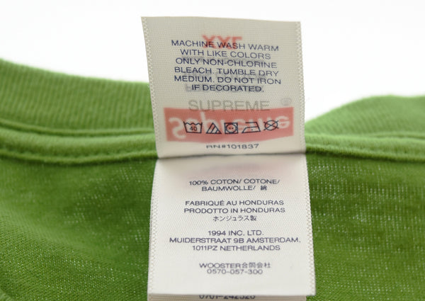 シュプリーム SUPREME 24AW Tera Patrick Tee テラパトリック Ｔシャツ 半袖 カットソー  XXL Tシャツ グリーン 3Lサイズ 103MT-3318