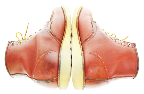 レッドウィング RED WING CLASSIC WORK クラシックワークラウンド モックトゥ 8875 メンズ靴 ブーツ ワーク ブラウン 25cm 103S-1288