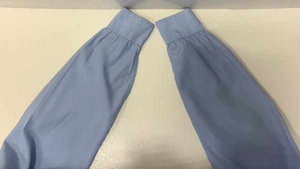 【曜日割引対象外】 ヴィンテージ vintage 40's 40s 40年代 アロー ARROW レーヨン 長袖シャツ ブルー Mサイズ 201MT-3574 VB