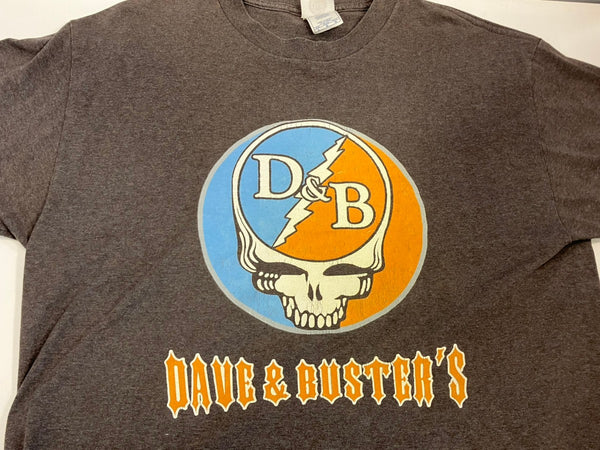 バンド band 00's 00s Dave and Busters Grateful Dead グレイトフル・デッド Vintage ヴィンテージ Tシャツ グレー Lサイズ 101MT-3489