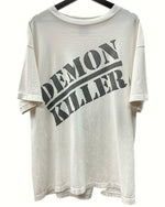 セントマイケル SAINT MICHAEL 22SS S/S T-Shirt Demon Killer デーモン キラー Tシャツ 半袖カットソー 白 SM-S22-0000-005 Tシャツ プリント ホワイト XLサイズ 104MT-433