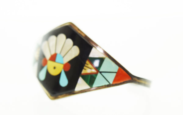 ナバホ NAVAJO インディアンジュエリー ズニ族 bangle バングル シルバー メンズジュエリー・アクセサリー インディアンジュエリー バングル シルバー 103G-94