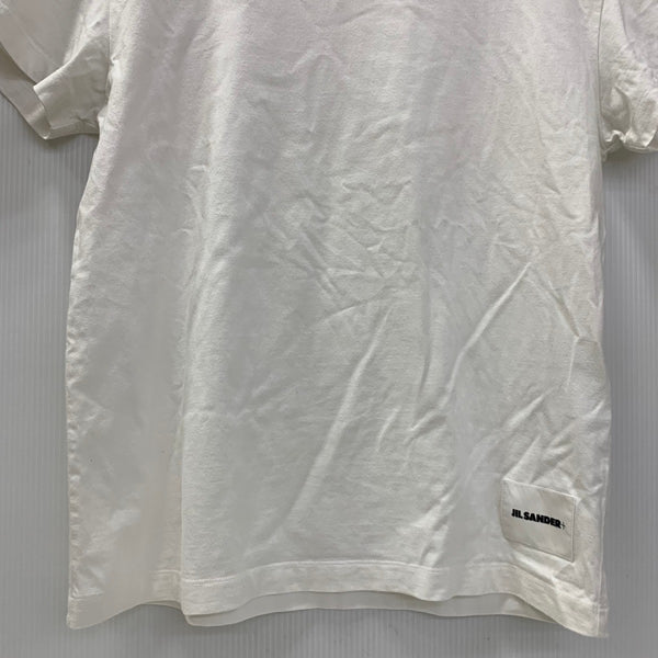 ジルサンダー JIL SANDER JIL SANDER＋ パックＴ J47GC0001 J45048 Tシャツ ホワイト Mサイズ 201MT-4486