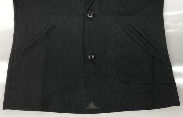 キココスタディノフ KIKO KOSTADINOV 20AW KLEES DOUBLE LAPEL BLAZER ダブル ラペル ブレザー TULCEA テーラード アウター 黒 サイズ 44 ジャケット 総柄 ブラック 104MT-2112