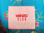ケンゾー KENZO OLD ヴィンテージ VINTAGE ベネカ期 80s~90s アーカイブ ウールコート チェスター ダブル 日本製 BROWN BORDEAUX  PLUM 赤茶色 1072127 コート 無地 ブラウン SIZE38 104LT-254