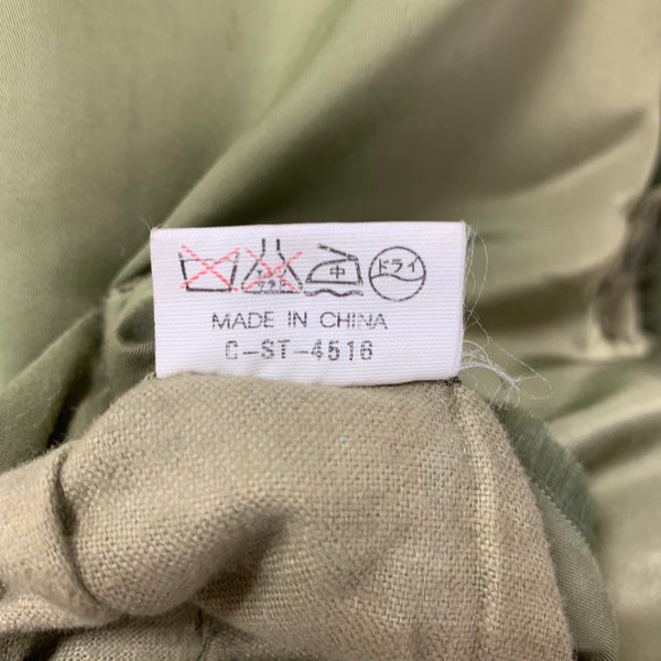 ヒューストン HOUSTON B-15B ジャケット グリーン 40サイズ 201MT-4209