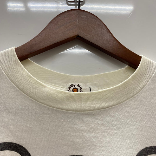 ア ベイシング エイプ A BATHING APE KAWS MILO TEE Tシャツ ホワイト Lサイズ 201MT-3968