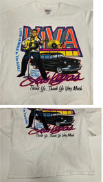 ヴィンテージ vintage 90's 90s  Hanes Elvis Presley エルヴィスプレスリー The King Vivg Las Vegas Tシャツ ホワイト Mサイズ 101MT-3536