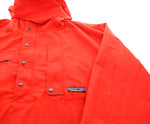 パタゴニア PATAGONIA 80年代 BACK BOWL ANORAK バック ボウル アノラック 初期 三角タグ 80s 80's MADE IN HONG KONG ジャケット レッド Mサイズ 103MT-2442