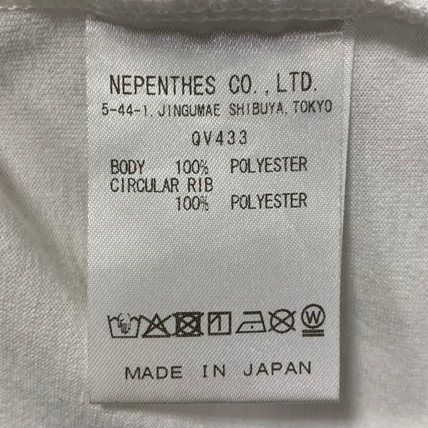 ニードルス Needles Kae Tanaka S/S Crew Neck Tee QV433 Tシャツ ホワイト Mサイズ 201MT-4831