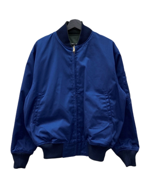 ミリタリー Military REVERSIBLE FLIGHT JACKET リバーシブル フライト ジャケット MA-1 JASDF SQUADRON PX品 ブルーインパルス 緑 サイズ 1 ジャケット 総柄 カーキ 104MT-1764