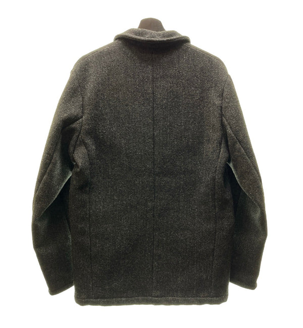 ヴィンテージ VINTAGE ITEM Wool Hunting Jacket ウール ハンティング 動物ボタン HBT ヘリンボーン  サイズ不明 ジャケット 無地 グレー 104MT-457