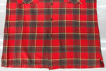 ラルフローレン RalphLauren POLO COUNTRY 90s FLANNEL SHIRT フランネル シャツ ネルシャツ インパクト21 開襟 長袖 赤 サイズ 9 長袖シャツ チェック レッド 104MT-2271