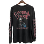 【曜日割引対象外】 ヴィンテージ vintage Cannibal Corpse 15 Year Killing Spree 2003 バンド ロンT ブラック Lサイズ 201MT-3921 VB