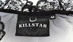 キルスター  KILLSTAR レース ゴシック ワンピース ゴスロリ 地雷  ワンピース ブラック Mサイズ 103LT-149