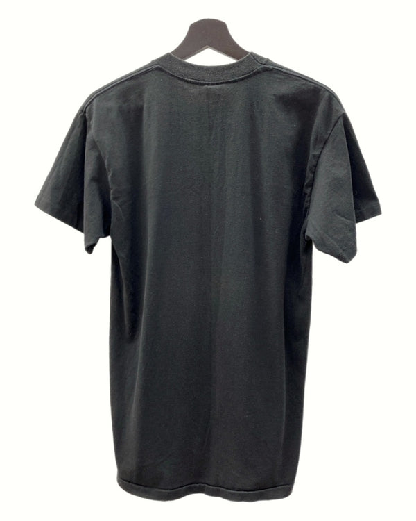 ヴィンテージ vintage 90s Harley Davidson ハーレー ダビッドソン 3D EMBLEM T-SHIRT エンブレム Tシャツ イーグル 前面プリント 黒 Tシャツ ロゴ ブラック Lサイズ 104MT-1210