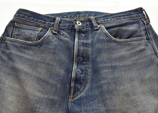 ティーエムティー TMT リーバイス501XX プリント デニムパンツ デニム ブルー 34 103MB-536