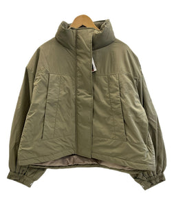 ローリーズファーム LOWRYS FARM モンスターショートコート 中綿ジャケット ナイロンジャケット LF724045 ジャケット カーキ フリーサイズ FREEサイズ 101LT-188