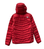 ザノースフェイス THE NORTH FACE サンダーフーディ Thunder Hoodie ダウン ライトダウン アウトドア PERTEX パーテックス 赤 NY81811 ジャケット ロゴ レッド Mサイズ 104MT-2095