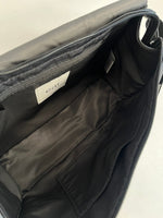 イアパピヨネ ear PAPILLONNER ワイドテープショルダーバッグ 黒無地×ダルメシアン柄テープ レザーバッグ バッグ レディースバッグ ショルダーバッグ・メッセンジャーバッグ ブラック 101bag-194