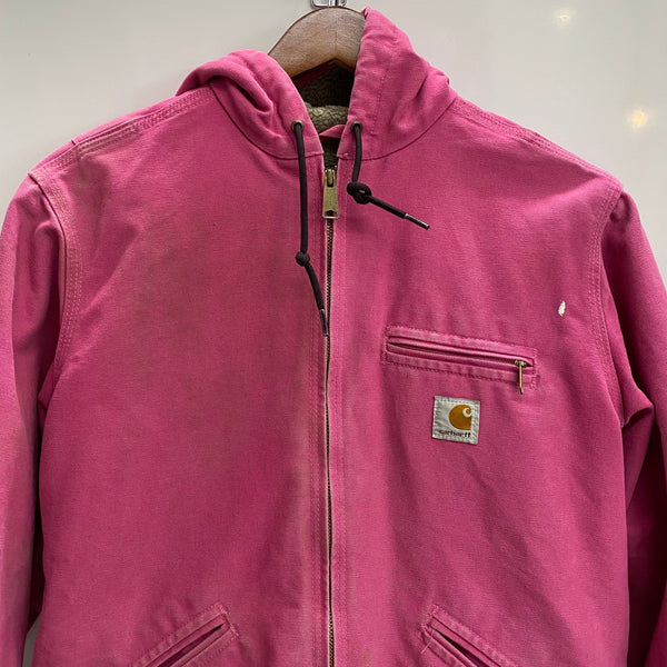 【曜日割引対象外】 カーハート Carhartt 00's シエラジャケット アクティブ デトロイト ジャケット ピンク Mサイズ 201MT-4754 VB