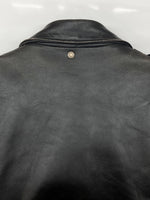 ショット SCHOTT Perfecto LEATHER JACKET レザー ジャケット ダブル ライダース バイカー アウトドア USA製 アウター 黒 サイズ 38 ジャケット 無地 ブラック 104MT-1696