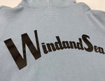 ウィンダンシー WIND AND SEA × Disney ディズニー 100周年 MICKEY MOUSE HOODIE ミッキー フーディー パーカー 青 WDS-C-DSN-23-Q4-01 パーカ プリント ブルー Lサイズ 104MT-1333