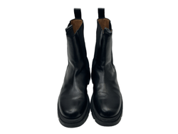 アンスクリア INSCRIRE サイドゴア レザー ブーツ レディース靴 ブーツ サイドゴア ブラック 37 24cm 601sh-64