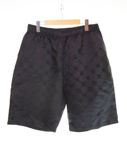 エフシーアールビー F.C.R.B. NYLON SHORTS MONOGRAM JACQUARD ハーフパンツ FCRB-240066 ハーフパンツ ブラック Lサイズ 103MB-501