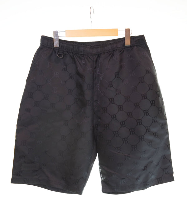 エフシーアールビー F.C.R.B. NYLON SHORTS MONOGRAM JACQUARD ハーフパンツ FCRB-240066 ハーフパンツ ブラック Lサイズ 103MB-501