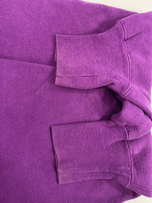 チャンピオン Champion 90s～ ヴィンテージ vintage 刺繍タグ リバースウィーブ REVERSE WEAVE US古着 紫 無地 XL スウェット パープル LLサイズ 101MT-4998