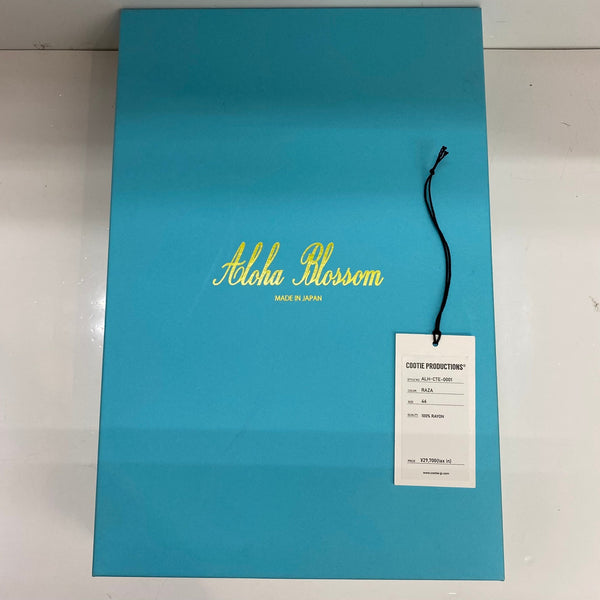 クーティープロダクションズ COOTIE PRODUCTIONS アロハブロッサム Aloha blossom コラボ アロハシャツ ALH-CTE-0001 半袖シャツ マルチカラー 46サイズ 201MT-3747