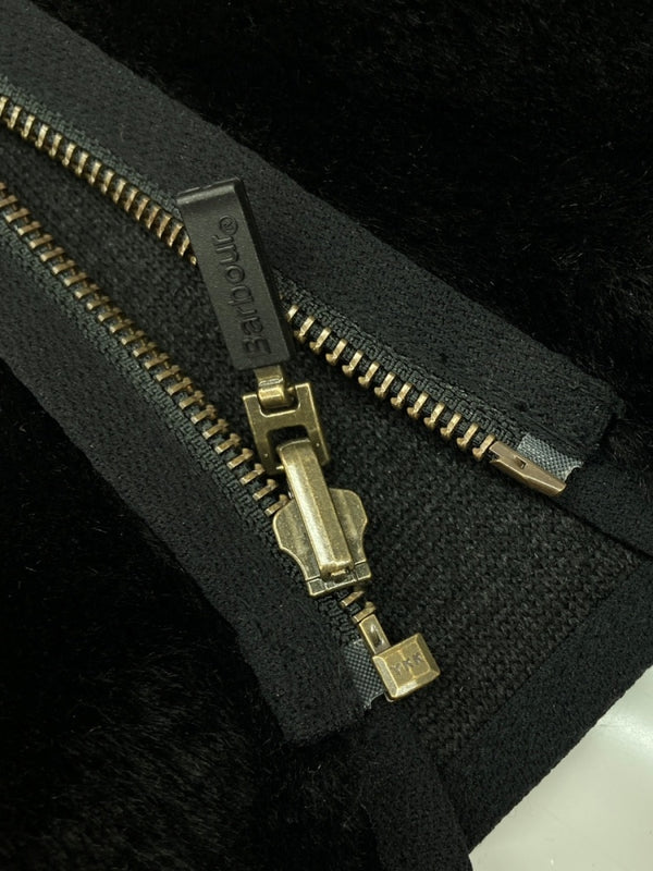 バブアー Barbour FUR LINER VEST ファー ライナー ベスト ジップアップ フェイクファー 黒 1902125 サイズ 34 ベスト 無地 ブラック 104MT-1887