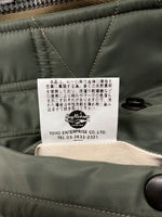 バズリクソンズ BUZZ RICKSON'S TYPE MA-1 Bomber Flight Jacket ボンバー フライト ジャケット アウター AIR FORCE 緑 BR10981 982 ジャケット 無地 カーキ XLサイズ 104MT-594