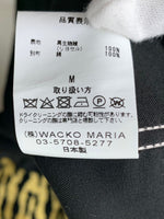 ワコマリア WACKO MARIA TWO-TONE 50s SHIRT 長袖シャツ ヒョウ・レオパード ブラック Mサイズ 201MT-2235