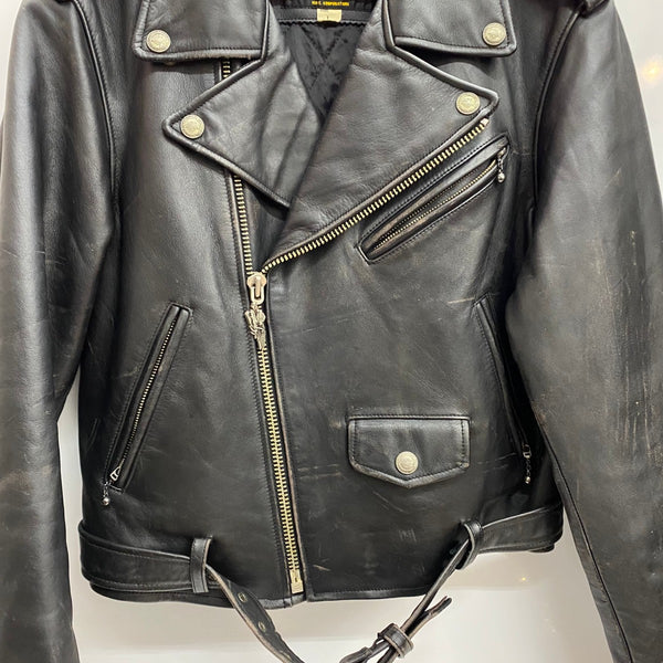 【曜日割引対象外】 ハーレーダビッドソン HARLEY-DAVIDSON レザー ダブルライダース 40180 ジャケット ブラック Lサイズ 201MT-4534 VB