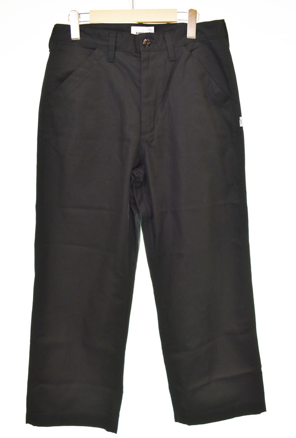 ダブルタップス WTAPS 22AW ベーカートラウザーズ コットンサージ パンツ 22WVDT-PTM01 ボトムスその他 ブラック 2 103MB-613