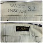 【曜日割引対象外】 アットラスト AT LAST & CO デニム トラウザーパンツ デニム ブルー W32サイズ 201MB-1150 VB