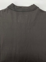 サカイ sacai 24SS Cotton Jersey Pullover ハーフジップ プルオーバー ポロシャツ 半袖 灰 24-03375M サイズ 2 半袖ポロシャツ 無地 グレー 104MT-2088