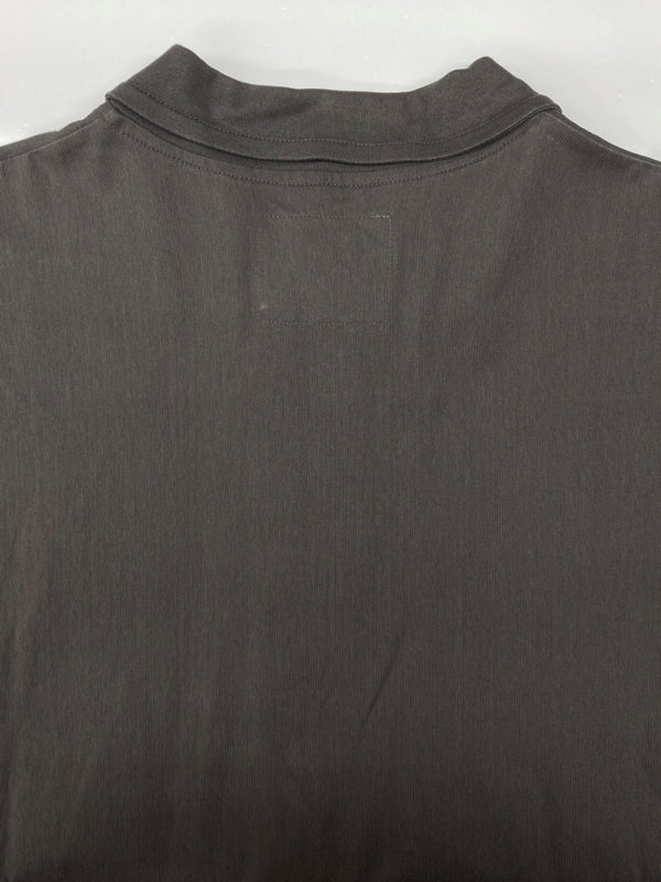 サカイ sacai 24SS Cotton Jersey Pullover ハーフジップ プルオーバー ポロシャツ 半袖 灰 24-03375M サイズ 2 半袖ポロシャツ 無地 グレー 104MT-2088