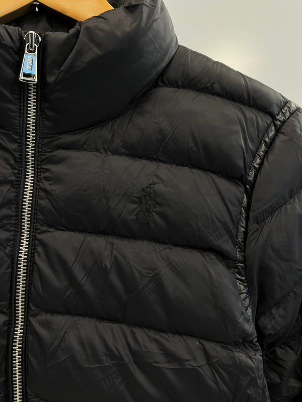 ラルフローレン RalphLauren POLO ポロ パッカブルダウンコート ダウンジャケット パフジャケット 黒 コート ブラック Sサイズ 101LT-249